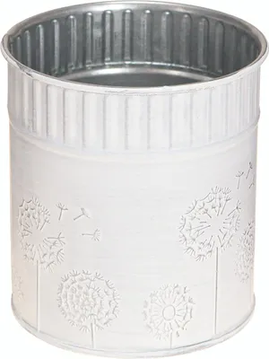 Produktbild von Deko-Blumentopf mit Pusteblumen Motiv für sommerliche Tischdekoration