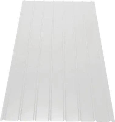 Produktbild von PRECIT Trapezblech H12 Weißaluminium RAL 9006 2000 mm x 910 mm x 0,4 mm