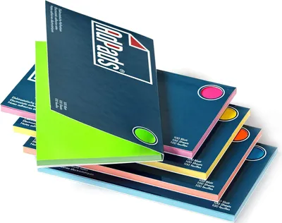 Productafbeelding van Famanu moderatiekaarten, elektrostatisch zelfklevend - 175 x 100 mm - set van 500 vellen, verschillende kleuren