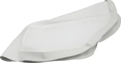 Obrázok produktu pre Poťah sedadla STR8 kompatibilný s MBK Nitro / Yamaha Aerox, biely