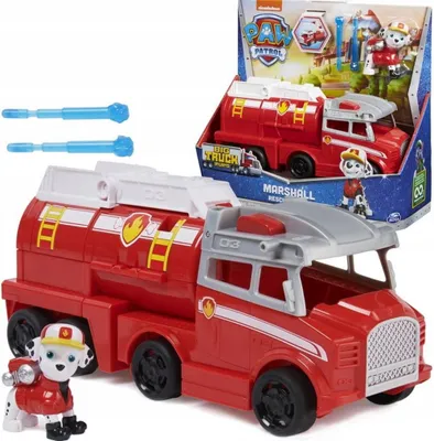 Obrázok produktu pre PAW Patrol PAW VHC ThmVeh BigTruck Marshall OC GML, Nákladné auto, 3 rok / roky, Plast, Červená, Biela