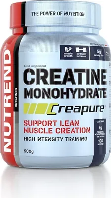 Productafbeelding van Nutrend Creatine Monohydraat Creapure Poeder - 500g