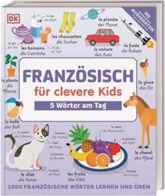 Obrázok produktu pre Französisch für clevere Kids - 5 Wörter am Tag