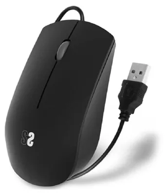 Productafbeelding van SUBBLIM SUBMO-B2BS001, Ambidextreus (geschikt voor zowel linker- als rechterhand), Optisch, USB Type-A, 1200 DPI, Zwart