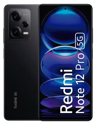 Produktbild von Xiaomi Redmi Note 12 Pro 5G 16,9 cm (6.67") Dual-SIM Android 12 USB Typ-C 8 GB 128 GB 5000 mAh Schwarz