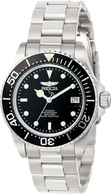 Zdjęcie produktu dla Invicta Pro Diver 8926OB Zegarek Męski - Mechanizm Automatyczny - Stal Nierdzewna z Czarną Tarcza - 40 mm