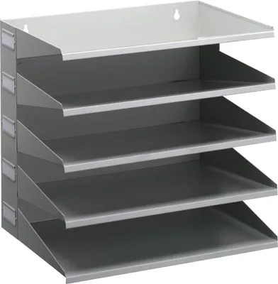 Zdjęcie produktu dla DURABLE Sorter do dokumentów 5 pó?ek A4, Szary, 336010