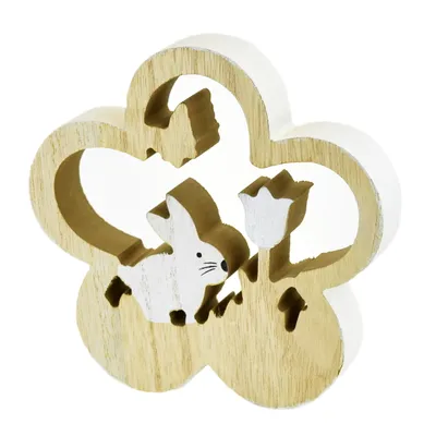 Produktbild von Blume mit Hase 14 cm