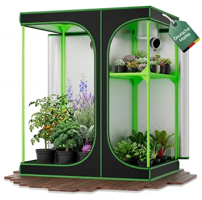Obrázok produktu pre Rastový stan pre rastliny, 120x90x145 cm, Kingpower
