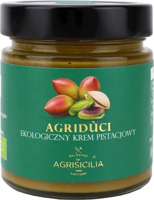 KREM PISTACJOWY 40 % BIO 200 g - AGRISICILIA