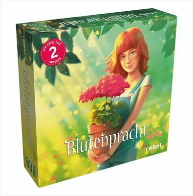 Produktbild von REBD0003 - Blütenpracht, Kartenspiel, 2 Spieler, ab 8 Jahren (DE-Ausgabe)