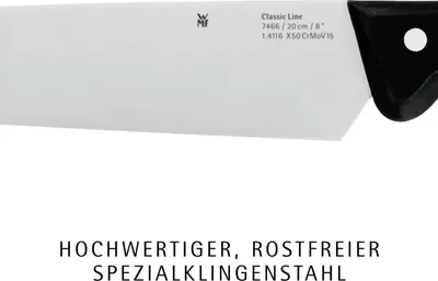 Obrázok produktu pre WMF Classic Line, Nôž na zeleninu, 6 cm, Nerezová oceľ, 1 kusov