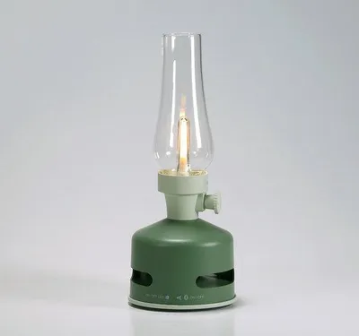 Image de KOOKOO MoriMori mint-green, Lampe design avec haut-parleur