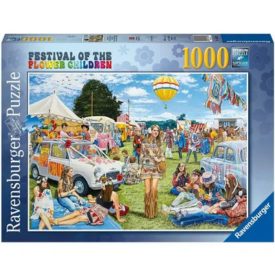 Immagine prodotto di RAVENSBURGER Puzzle del Festival dei bambini in fiore 1000 pezzi