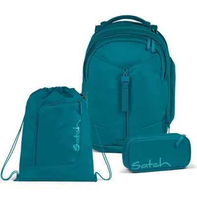 Produktbild von Satch Match Deep Petrol Schulrucksack Set 3tlg.