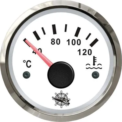 Immagine prodotto di Indicatore di temperatura dell'acqua 40/120° bianco/lucido , 1 pezzo