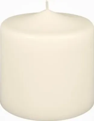 Produktbild von Premium Stumpenkerzen Champagner 100 x 100 mm, 1 Stück