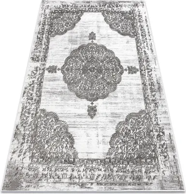Produktbild von Teppich LIRA E1468 Rosette, Strukturell, Modern, Glamour - grau Grau 120x170 cm