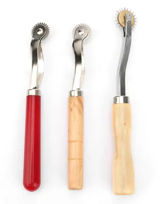 3er Set Nährad-Roulette-Werkzeug aus Stahl, DIY