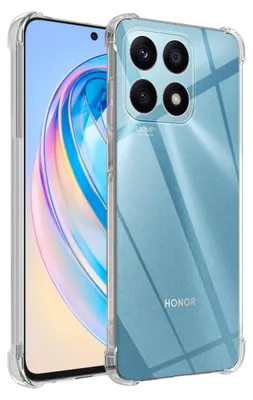 Obrázok produktu pre Pre Honor X8a – silikónové puzdro na mobil, priehľadné, s ochranným krytom