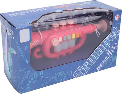 Produktbild von Rosa Trompete Spielzeug elektronisches Baby Musikinstrument Kinder pädagogisches GeschenkRosa