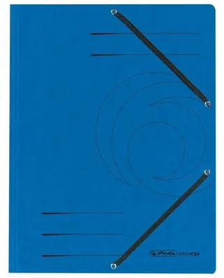 Immagine prodotto di herlitz Eckspannermappe easyorga, DIN A4, blau