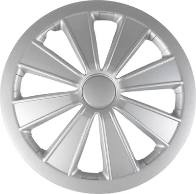 Image de START jeu d'enjoliveurs de roue de voiture gris Imola 14'' 4 pièces en ABS