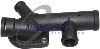 Produktbild von TRUCKTEC AUTOMOTIVE 07.19.324 Kühlmittelflansch für VW Transporter V Bus (7HB, 7HJ, 7EB, 7EJ, 7EF, 7EG, 7HF, 7EC) Wasserflansch