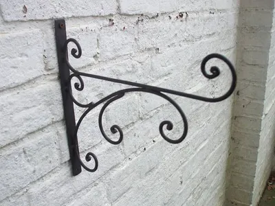 Produktbild von Wandhaken, Blumenhaken, Laternenhaken, Haken, Eisen, Landhaus