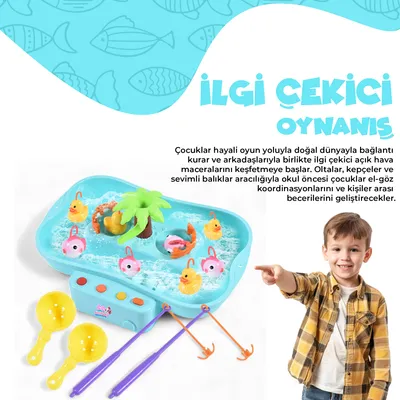 Produktbild von Ogi Mogi Wasserzirkulierendes Angelspiel – Musikalisches Spielzeug für Kinder ab 3 Jahren, ideal für Jungen und Mädchen