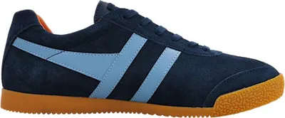 Imagen del producto de Zapatillas deportivas Gola Harrier para hombre, estilo sneaker, cordones, color azul, ideales para uso diario
