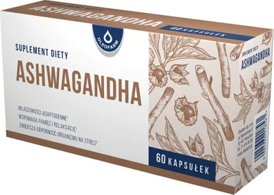 Produktbild von ASHWAGANDHA Stress Nerven Oleofarm 60 Kapseln.