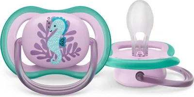 Zdjęcie produktu dla Philips AVENT SCF086/06, Klasyczny smoczek dziecięcy, Ortodontyczne, Silikon, Chłopak, dziewczyna, Możliwość umycia w zmywarce