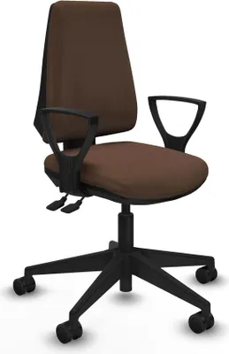 Image de Chaise de bureau Piqueras y Crespo BFN066N marron foncé