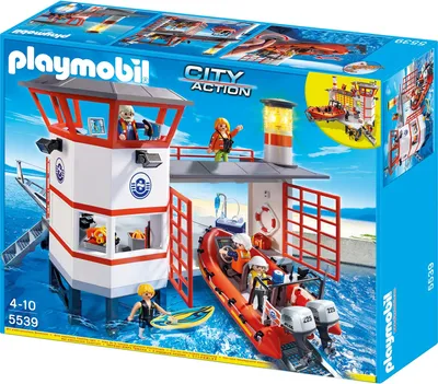 Produktbild von PLAYMOBIL 5539 - Küstenwachstation mit Leuchtturm