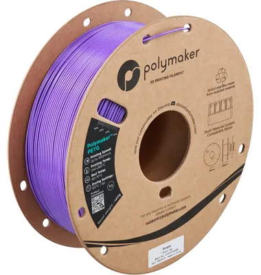 Zdjęcie produktu dla Polymaker PETG fioletowy 1,75 mm 1 kg