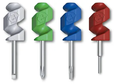 Produktbild von Victorinox Mini Schraubenzieher Set für Schweizer Taschenmesser, 4-teilig