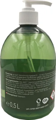 Produktbild von Multikraft Geschirrspülmittel 500ml zur schonenden Geschirrwäsche von Hand