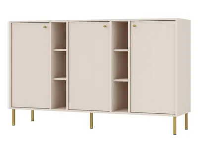 Produktbild von Breite Kommode IROS 2 - beige/gold
