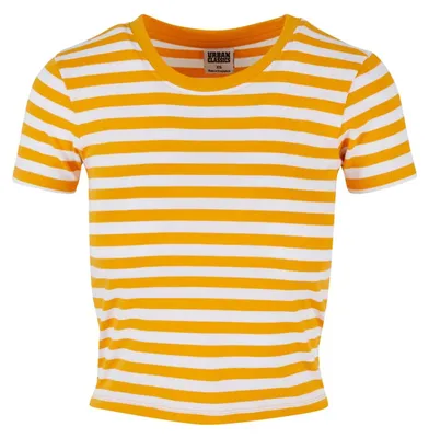 Image de Urban Classics - T-shirt pour femmes, modèle TN1256 (taille 5XL), couleur blanc/orange (Magic Mango)