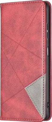 Produktbild von Mobigear Rhombus Slim  Nokia G11 Hülle Klapphülle - Rot