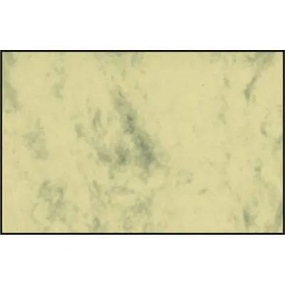 Produktbild von SIGEL DP744 Visitenkarten, 3C, glatter Schnitt rundum, 225 g/m², Marmor beige, 100 Stück