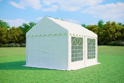 Obrázek produktu pro Párty stan 3x4m PVC PREMIUM 500 g/m² - Bílá