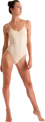 Image de Silky Body de danse pour femmes avec décolleté bas dans le dos LW448 (L) (Nude)