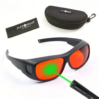 Laserschutzbrille 532nm OD 6+ für 180-532nm Laser