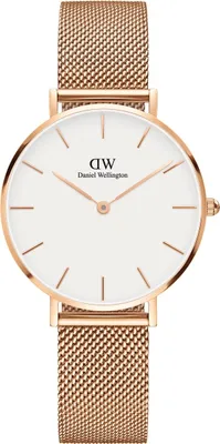 Produktbild von Daniel Wellington - Daniel Wellington DW00100219 Klassische Petite Melrose Weiß Uhr