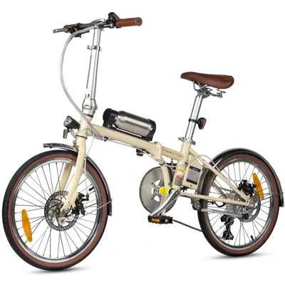 Produktbild von smart20 faltbares Elektrofahrrad für Erwachsene, 250W, 25 km/h, 36V 5,2Ah, pannensichere Reifen, mechanische Doppelscheibenbremsen