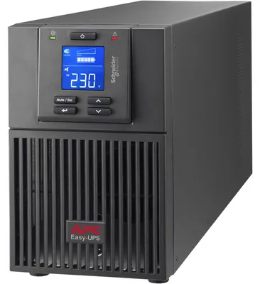 Immagine prodotto di APC Easy UPS On-Line - UPS - Torre - AC 220/230/240 V - 900 Watt - 1000 VA - monofase - piombo acido - USB, seriale - porte di uscita: 3 - PFC - Europa - Nero, RAL 7010