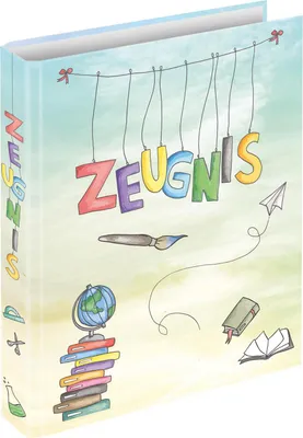 Produktbild von Kinder Zeugnismappe / Zeugnisringbuch / incl. 10 Hüllen