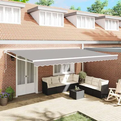 Immagine prodotto di Tenda da Sole Grigio chiaro 500 x 300 x 165 cm